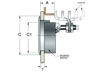 Slika Bravica za patos inox M1-25