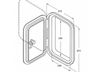 Slika Poklopac 375x375 PVC